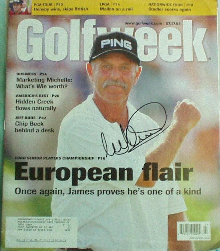 Mark James autographed 2004 Golfweek magazine - AutographsForSale.com