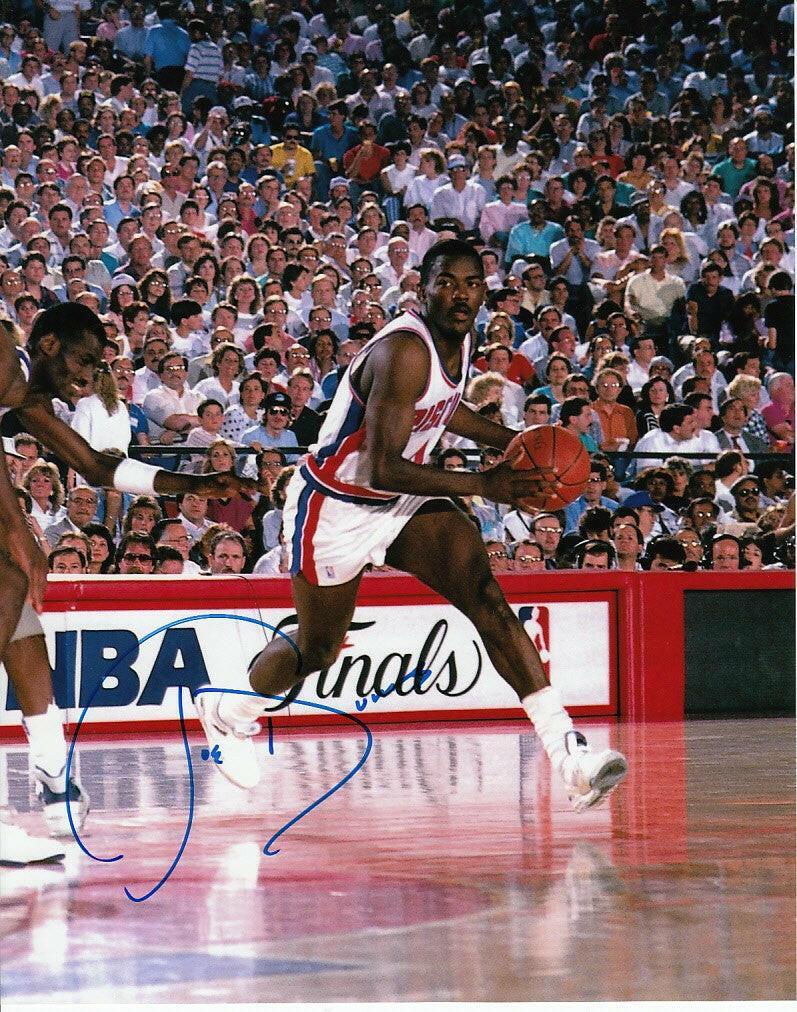 Joe Dumars autographed Detroit Pistons 8x10 photo - AutographsForSale.com