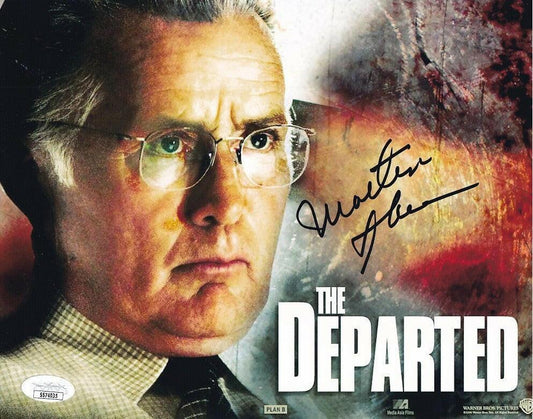Martin Sheen autographed The Departed 8x10 movie photo JSA - AutographsForSale.com