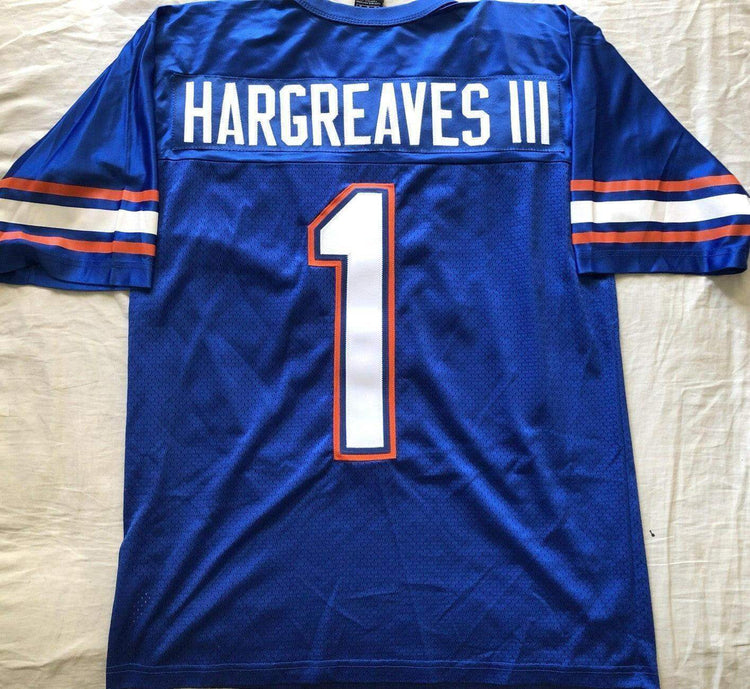 Vernon Hargreaves Florida Gators Nike blue jersey - AutographsForSale.com