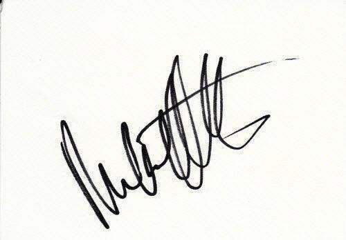 Michael Andretti autographed index card - AutographsForSale.com