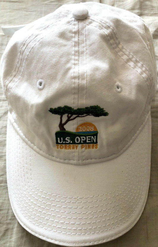 2008 U.S. Open golf tournament USGA cap or hat (Tiger Woods wins 14th major) - AutographsForSale.com