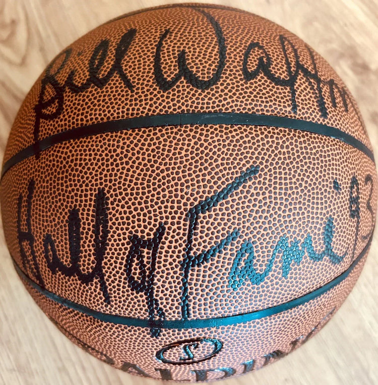 Bill Walton autographed Spalding NBA basketball inscribed Hall of Fame 93 JSA - AutographsForSale.com