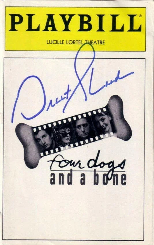 Grant Shaud autographed Four Dogs & a Bone Playbill program - AutographsForSale.com