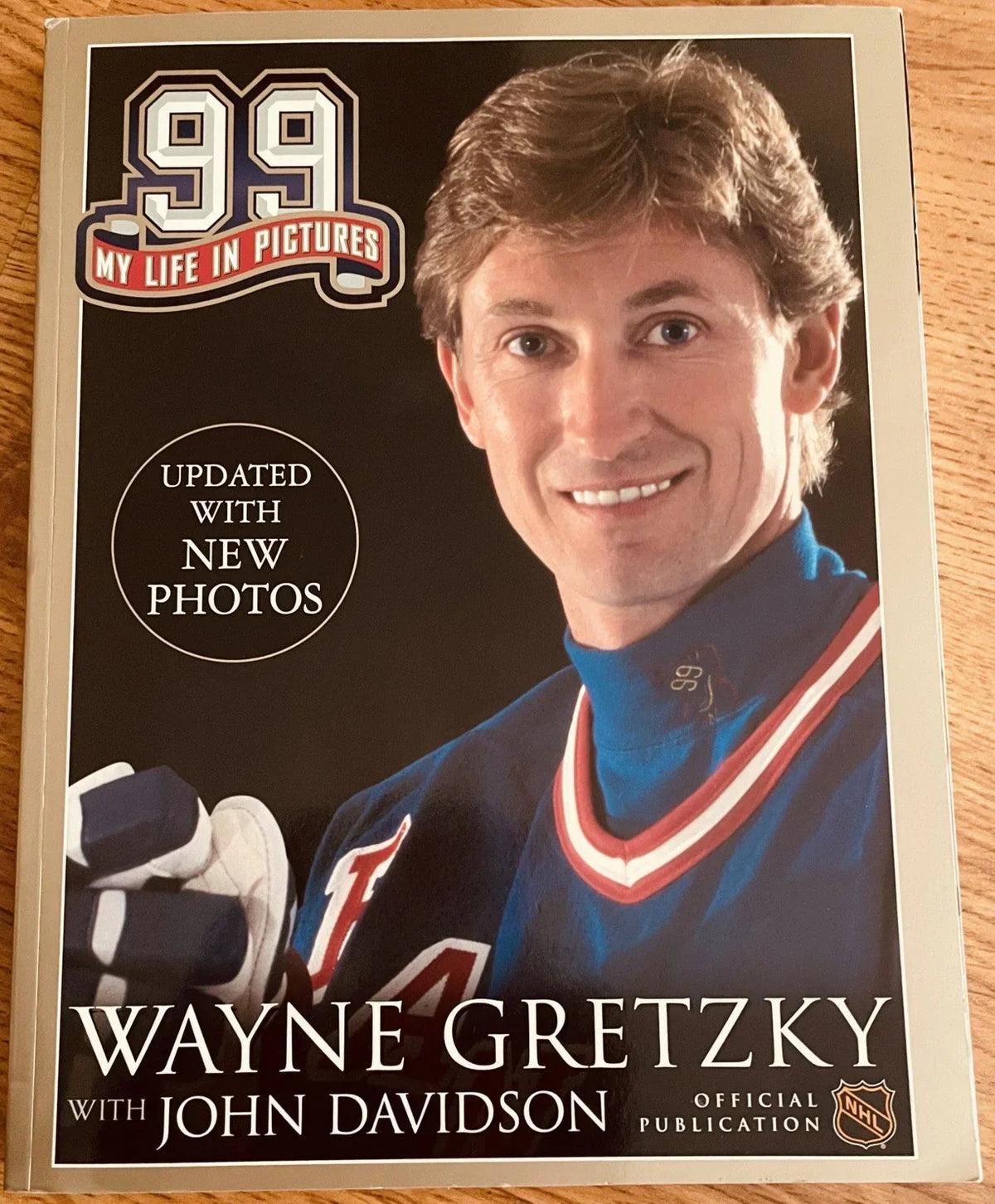 Wayne Gretzky signed 99 My Life in Pictures book JSA NY Rangers LA Kings Edmonton Oilers - AutographsForSale.com