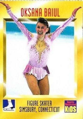 Oksana Baiul 1996 Sports Illustrated for Kids figure skating Rookie Card - AutographsForSale.com