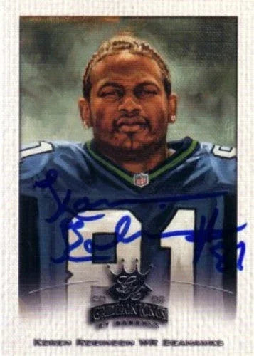 Koren Robinson signed Seahawks 2002 Donruss Gridiron Kings promo card - AutographsForSale.com