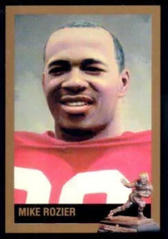 Mike Rozier Nebraska 1983 Heisman Trophy Winner card - AutographsForSale.com