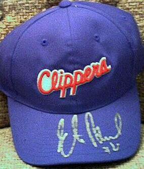 Elton Brand autographed Los Angeles Clippers cap or hat - AutographsForSale.com