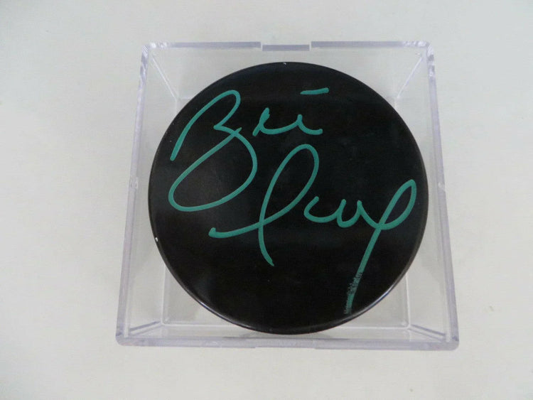 Brett Hull autographed hockey puck JSA St Louis Blues Dallas Stars - AutographsForSale.com