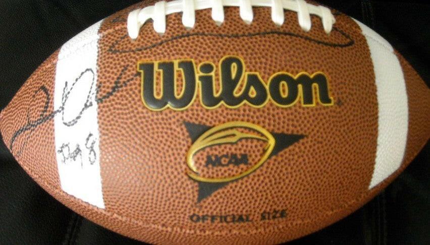 Jared Odrick (Penn State) autographed Wilson NCAA football - AutographsForSale.com