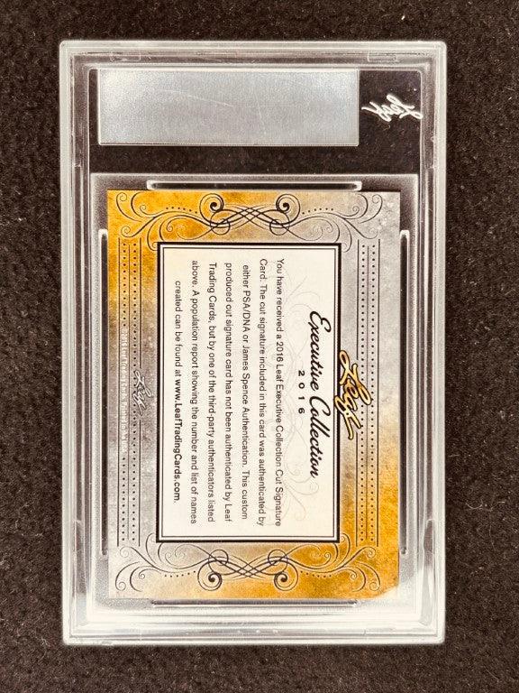 Bobby Doerr 2016 Leaf Masterpiece Cut Signature certified autograph card 1/1 JSA Red Sox - AutographsForSale.com