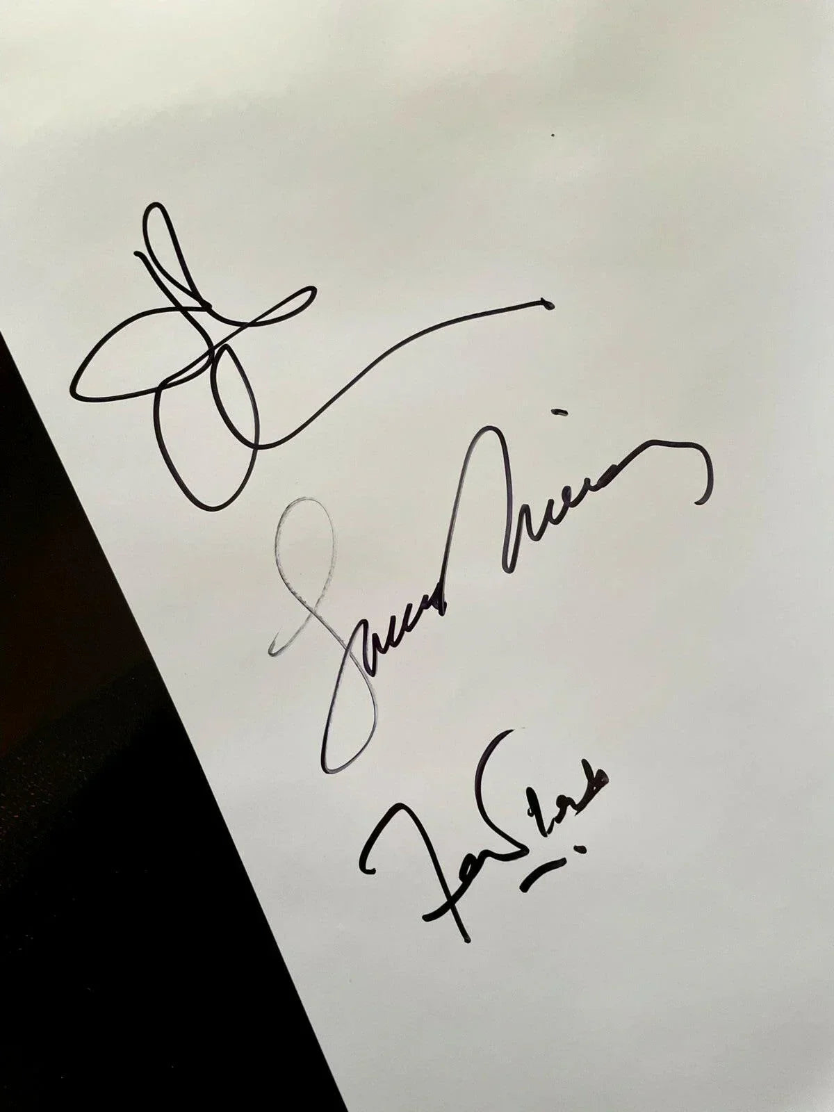 Leonard Nimoy John Cho Faran Tahir signed 2009 Star Trek 27x40 movie poster JSA - AutographsForSale.com