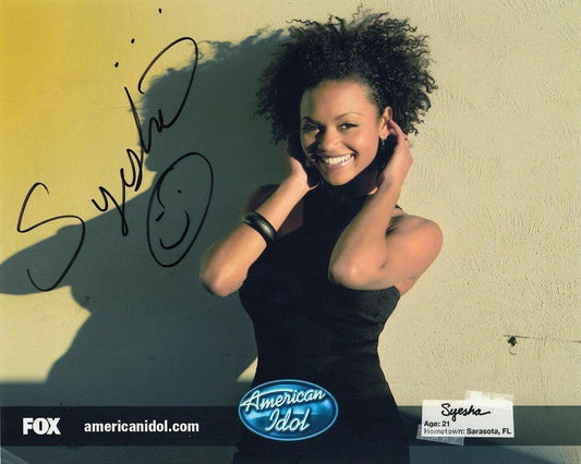 Syesha Mercado autographed 2008 American Idol 8x10 photo - AutographsForSale.com