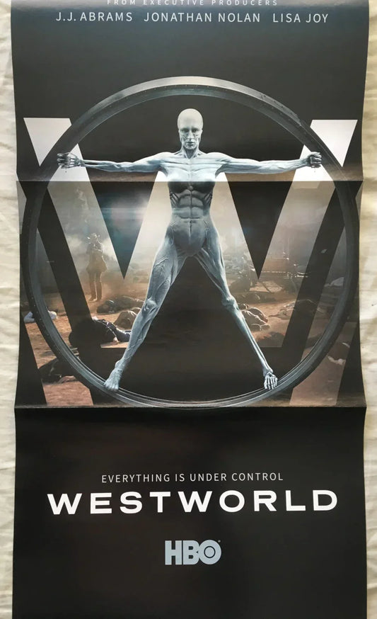 Westworld 2017 SDCC foldout 10x20 HBO poster - AutographsForSale.com