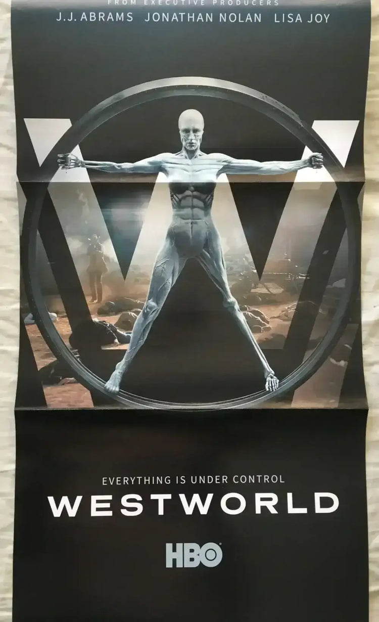 Westworld 2017 SDCC foldout 10x20 HBO poster - AutographsForSale.com