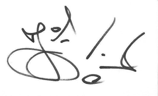 Jesper Parnevik autographed 3x5 index card - AutographsForSale.com