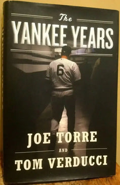 Joe Torre autographed The Yankee Years hardcover book JSA - AutographsForSale.com