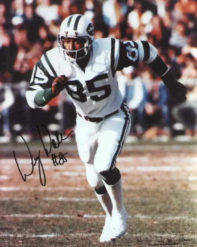 Wesley Walker autographed 8x10 New York Jets photo - AutographsForSale.com