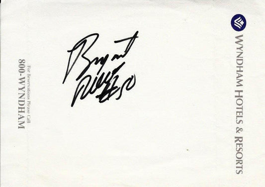Bryant Reeves autographed Paper Cut Signature Oklahoma State - AutographsForSale.com
