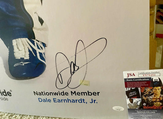 Dale Earnhardt Jr. autographed Nationwide Racing life size standee JSA - AutographsForSale.com