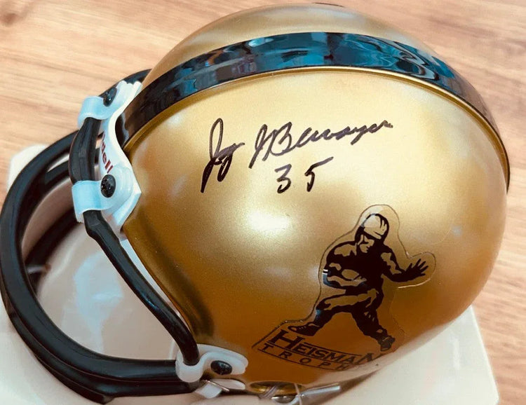 49 autographed Heisman mini helmets Tony Dorsett Barry Sanders Roger Staubach Charles Woodson JSA - AutographsForSale.com