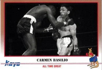 Carmen Basilio 1991 Kayo boxing card - AutographsForSale.com