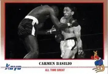 Carmen Basilio 1991 Kayo boxing card - AutographsForSale.com