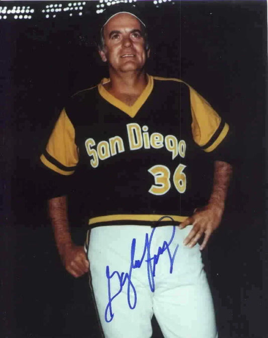 Gaylord Perry autographed San Diego Padres 8x10 photo - AutographsForSale.com