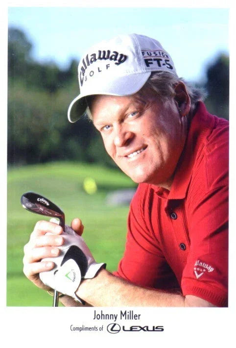 Johnny Miller Lexus promotional 5x7 golf photo - AutographsForSale.com