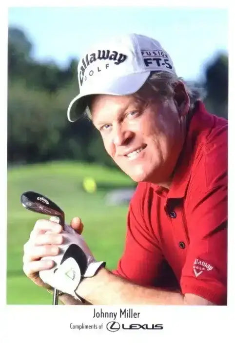 Johnny Miller Lexus promotional 5x7 golf photo - AutographsForSale.com