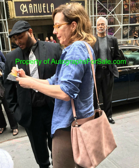 Allison Janney autographed IN New York 2017 magazine West Wing - AutographsForSale.com
