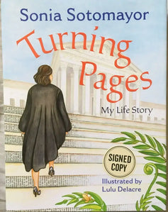 Sonia Sotomayor autographed Turning Pages children’s book - AutographsForSale.com