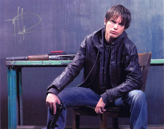 Thomas Dekker autographed Terminator Sarah Connor Chronicles 8x10 photo - AutographsForSale.com