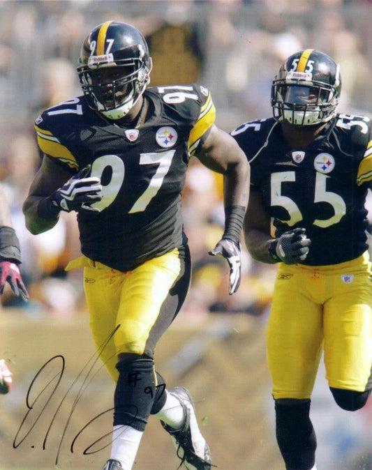 Jason Worilds autographed Pittsburgh Steelers 8x10 photo - AutographsForSale.com