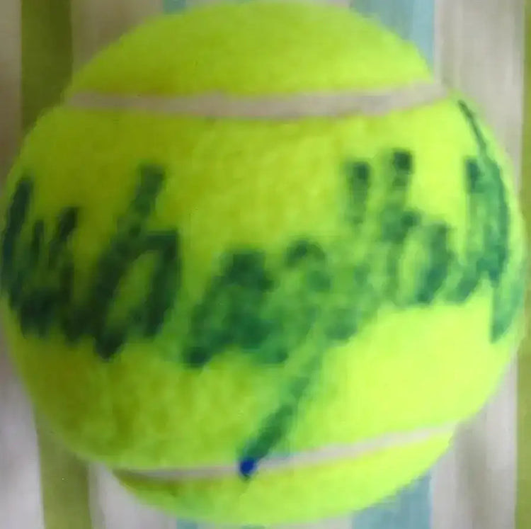 Mark Woodforde autographed tennis ball - AutographsForSale.com