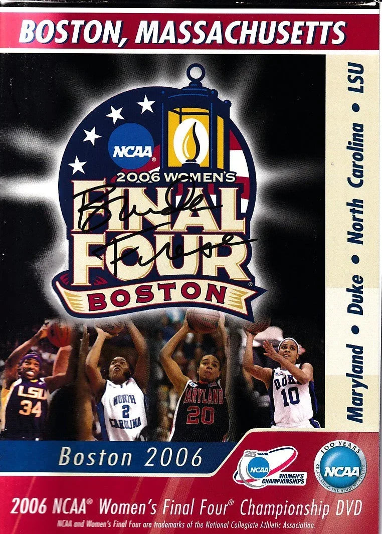 Brenda Frese signed 2006 Maryland Women’s basketball Championship DVD sleeve cover - AutographsForSale.com