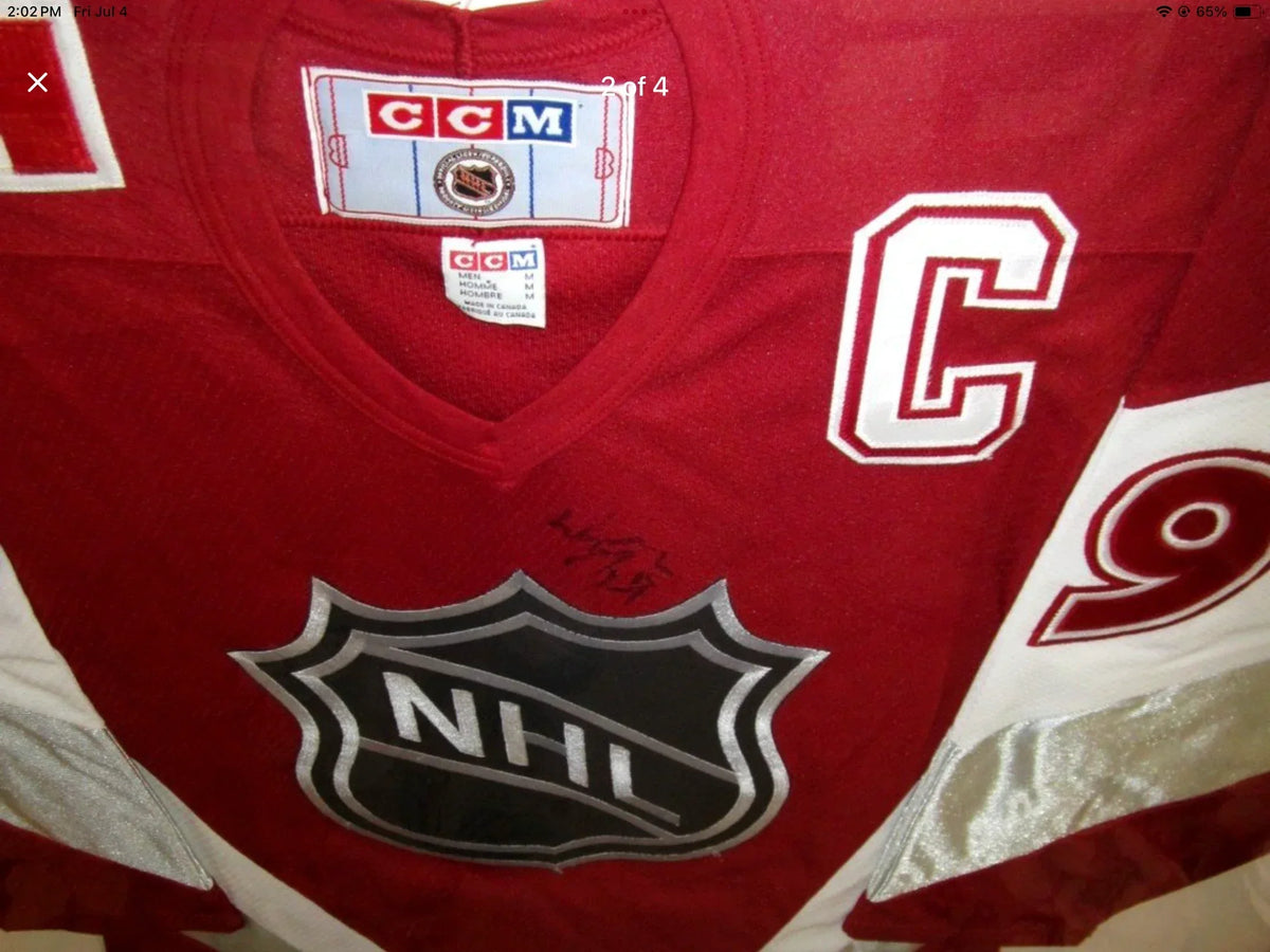 Wayne Gretzky signed 1999 NHL All-Star NY Rangers CCM jersey framed JSA - AutographsForSale.com