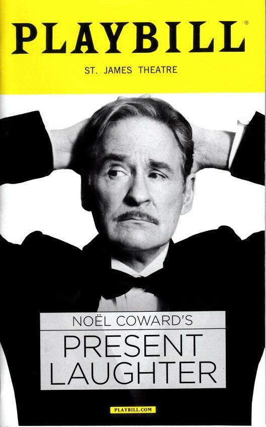 Present Laughter 2017 Playbill magazine (Kevin Kline cover) - AutographsForSale.com
