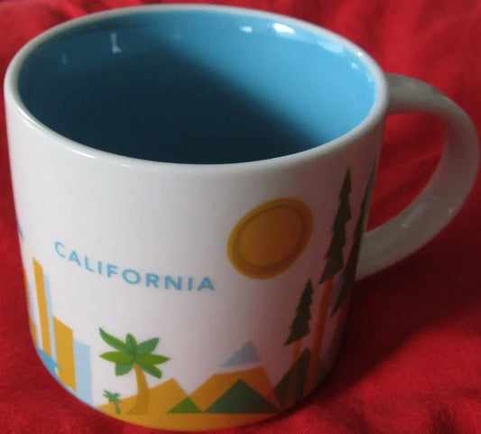 Starbucks 2013 You Are Here Collection California 14 ounce collector coffee mug NEW - AutographsForSale.com
