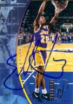 Eddie Jones autographed LA Lakers 1995-96 SP hologram card - AutographsForSale.com