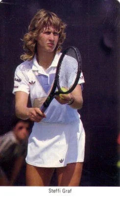 1986 Fax Pax tennis card set Jimmy Connors Chris Evert Steffi Graf John McEnroe Martina Navratilova - AutographsForSale.com