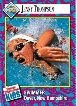 Jenny Thompson 1993 SI for Kids swimming Rookie Card - AutographsForSale.com