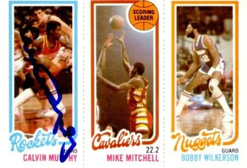 Calvin Murphy autographed Houston Rockets 1980-81 Topps card - AutographsForSale.com