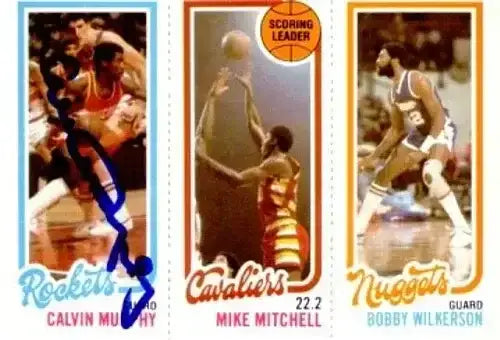 Calvin Murphy autographed Houston Rockets 1980-81 Topps card - AutographsForSale.com