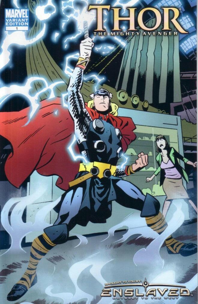 Thor Mighty Avenger 2010 Enslaved SDCC Marvel Variant Edition comic book - AutographsForSale.com