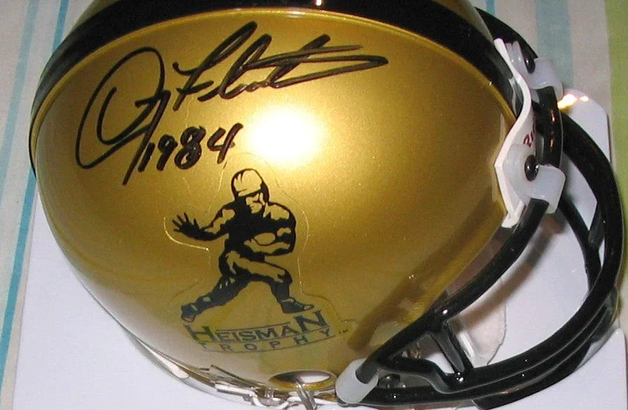 49 autographed Heisman mini helmets Tony Dorsett Barry Sanders Roger Staubach Charles Woodson JSA - AutographsForSale.com