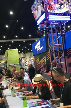 American Dad cast autographed 2018 SDCC poster Curtis Armstrong Dee Bradley Baker Wendy Schaal JSA - AutographsForSale.com