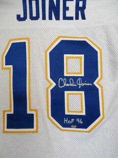 Charlie Joiner signed Chargers throwback jersey (Schwartz) - AutographsForSale.com