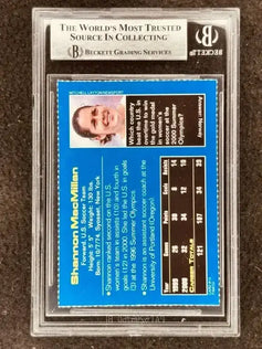 Shannon MacMillan autographed US Soccer 2001 Sports Illustrated for Kids card BAS USWNT - AutographsForSale.com